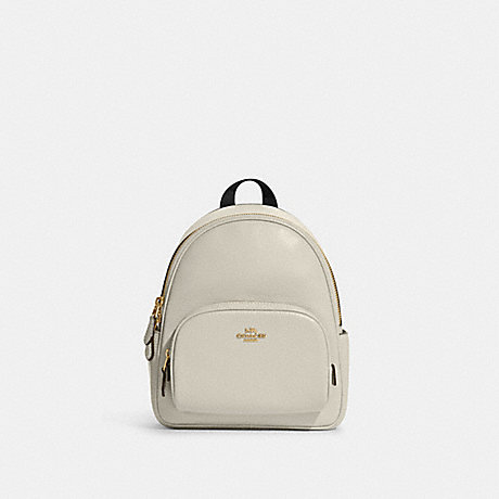 COACH Mini Court Backpack - GOLD/CHALK - C8603