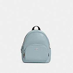 Mini Court Backpack - C8603 - Silver/POWDER BLUE