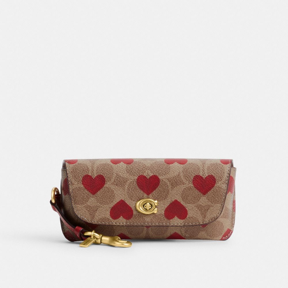 COACH C8629  BRASS/KHAKI RED APPLE