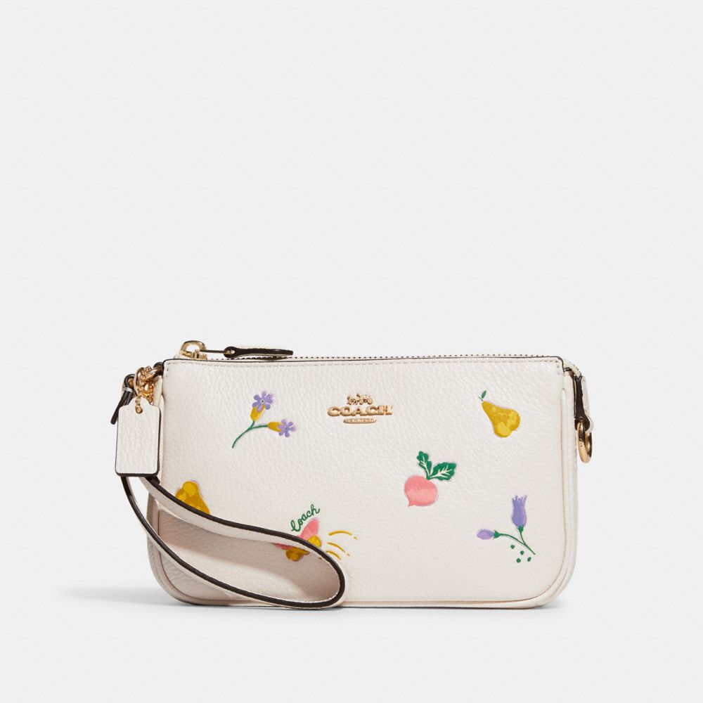 Nolita 19 With Dreamy Veggie Print - GOLD/CHALK MULTI - COACH C8719