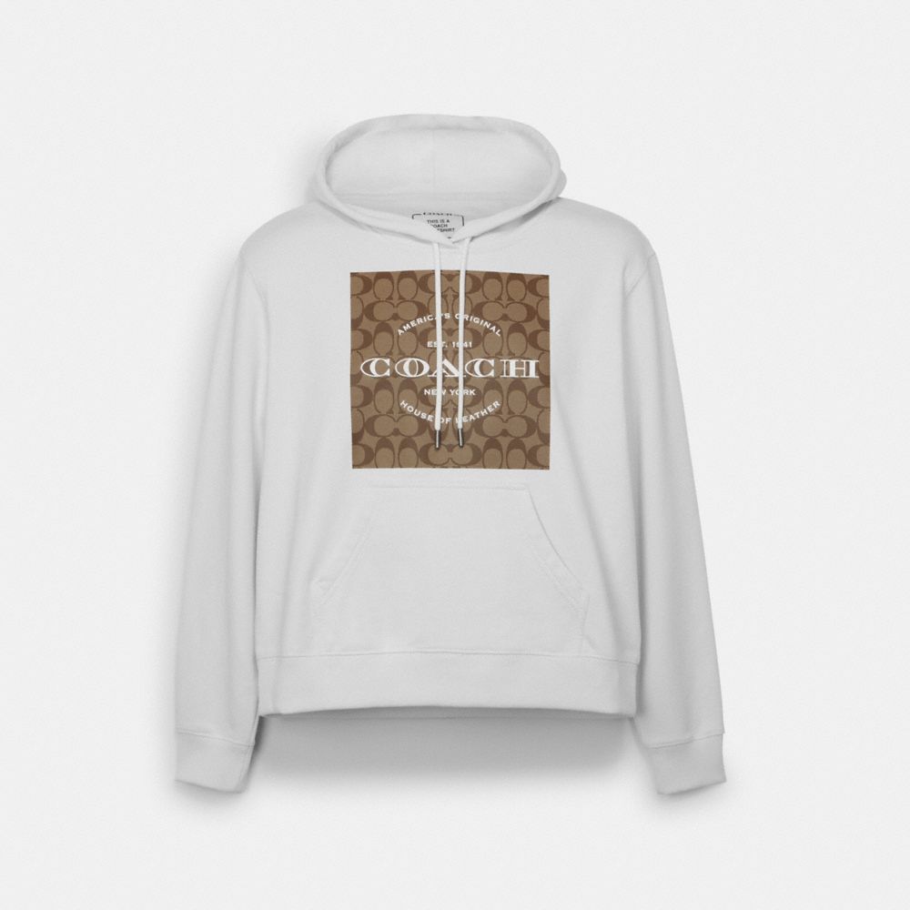 Signature Hoodie - C8774 - White