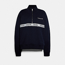 Essential Half Zip Sweatshirt - C8776 - Navy