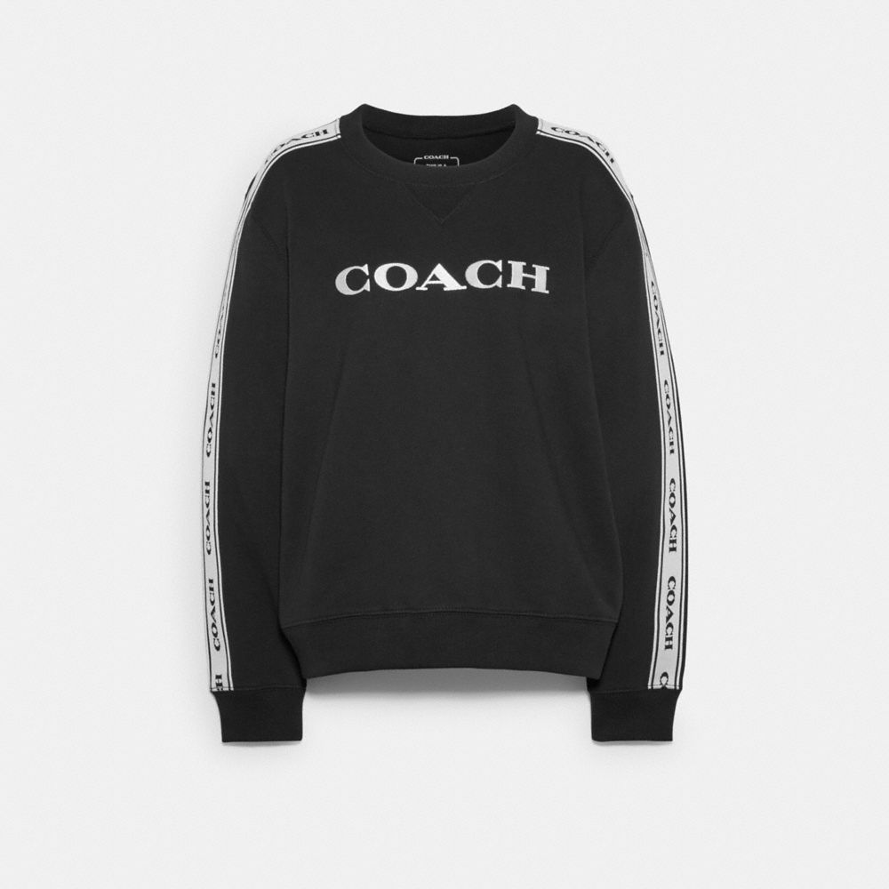 COACH Essential Crewneck - BLACK - C8785