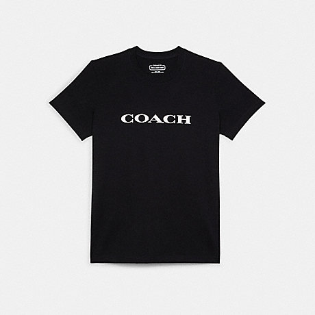 COACH Essential T Shirt - BLACK - C8786