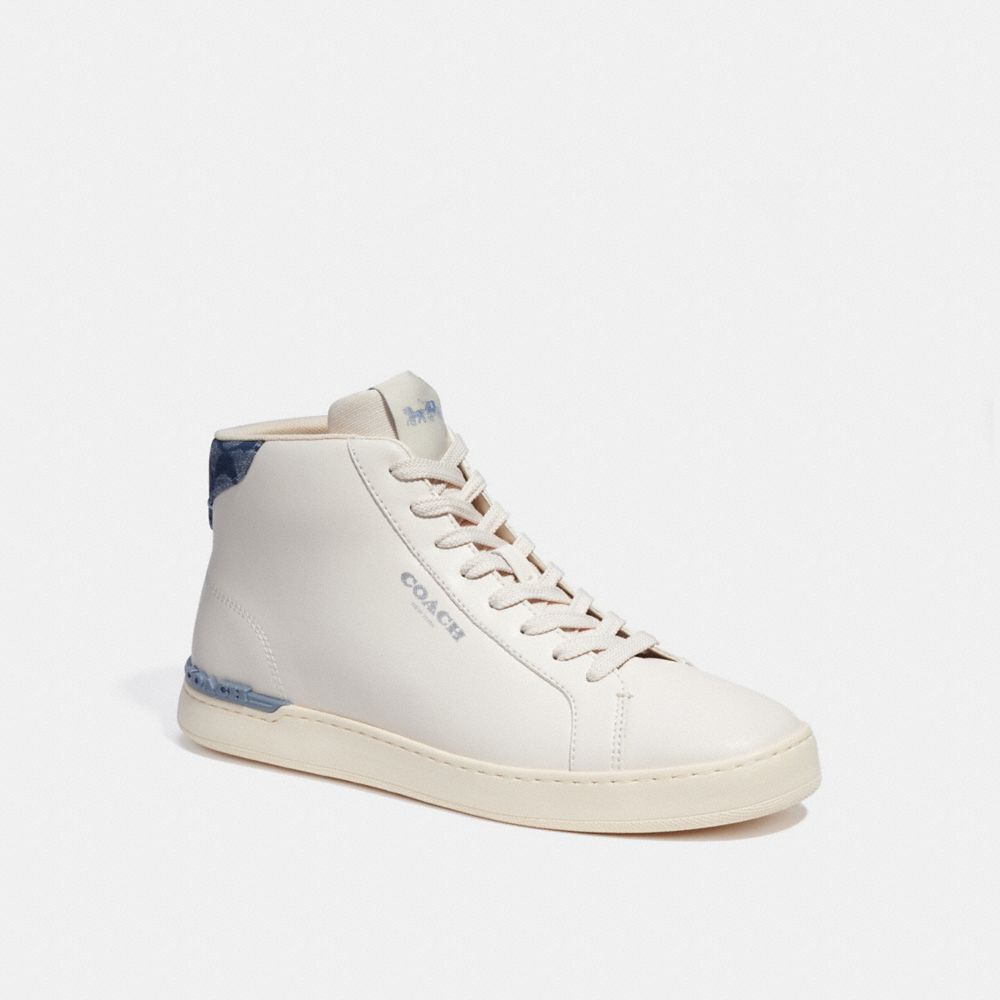 Clip High Top Sneaker - C8811 - CHALK