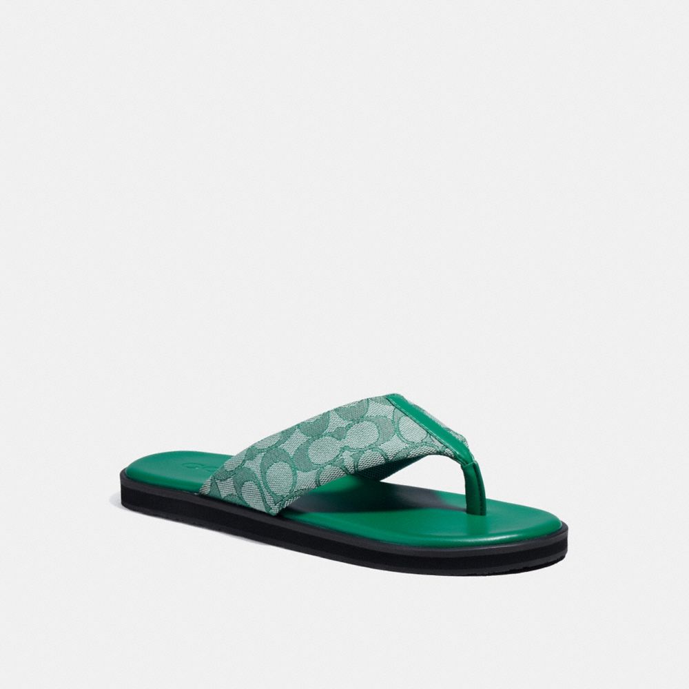 COACH C8839 - Flip Flop GREEN