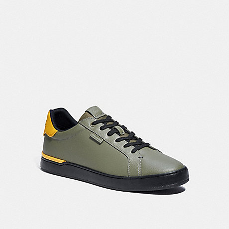 COACH C8873 Lowline Low Top Sneaker Army-Green