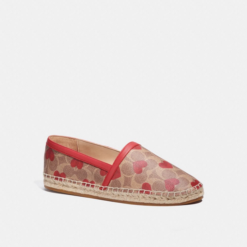 COACH C8892 Collins Espadrille Electric Red