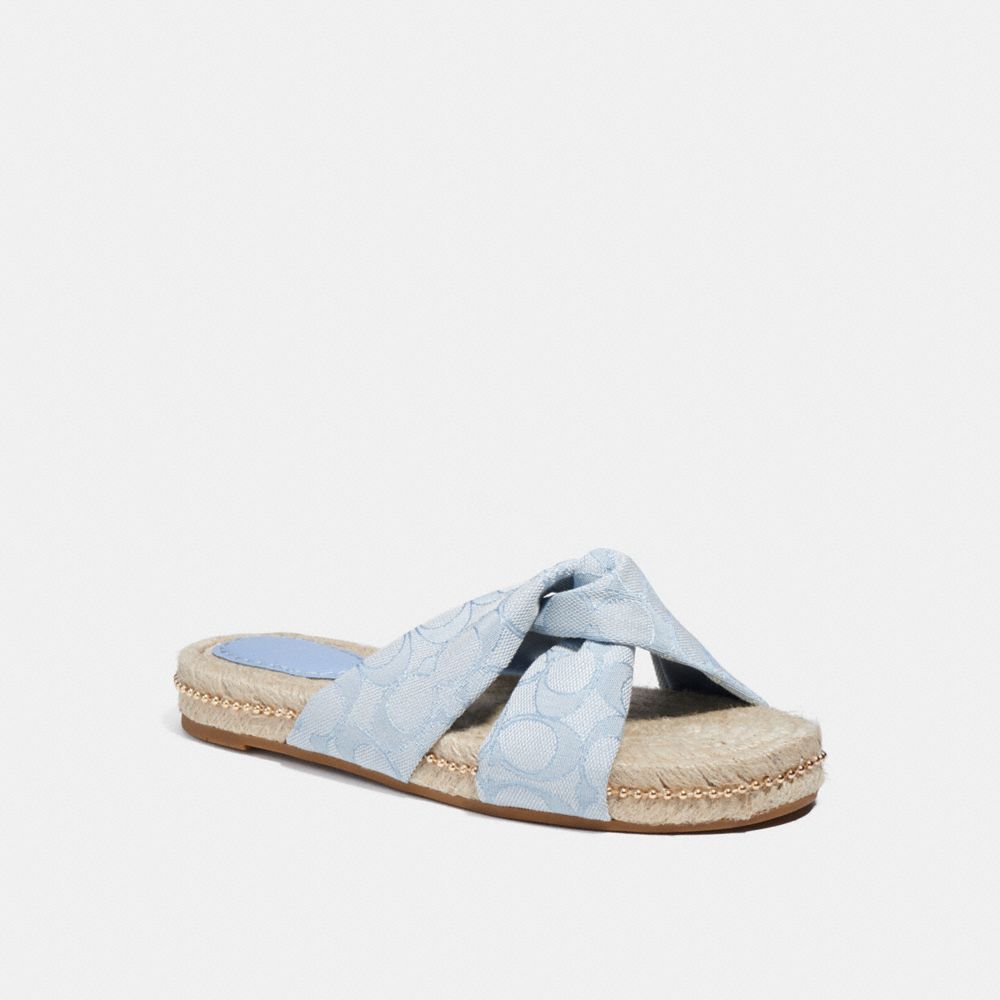 COACH Charli Espadrille - LIGHT BLUE - C8908