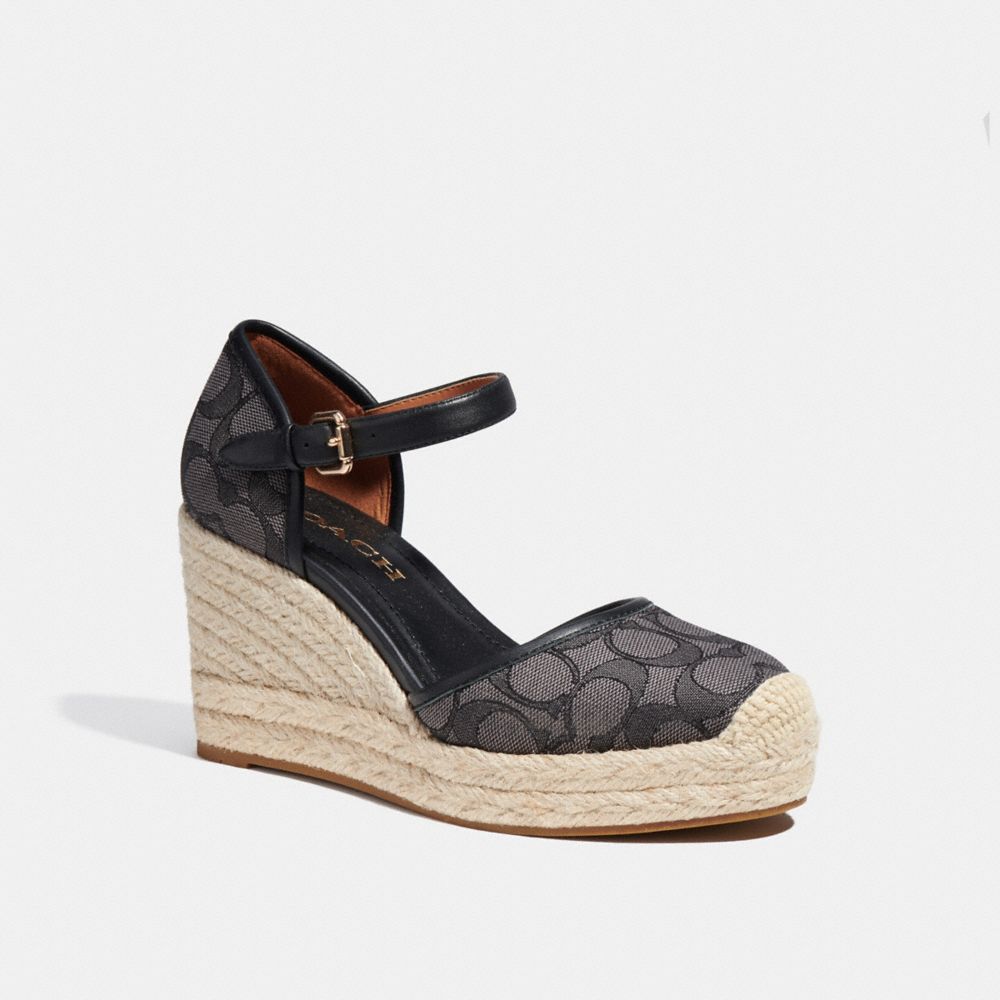 COACH C8911 - Raine Espadrille BLACK