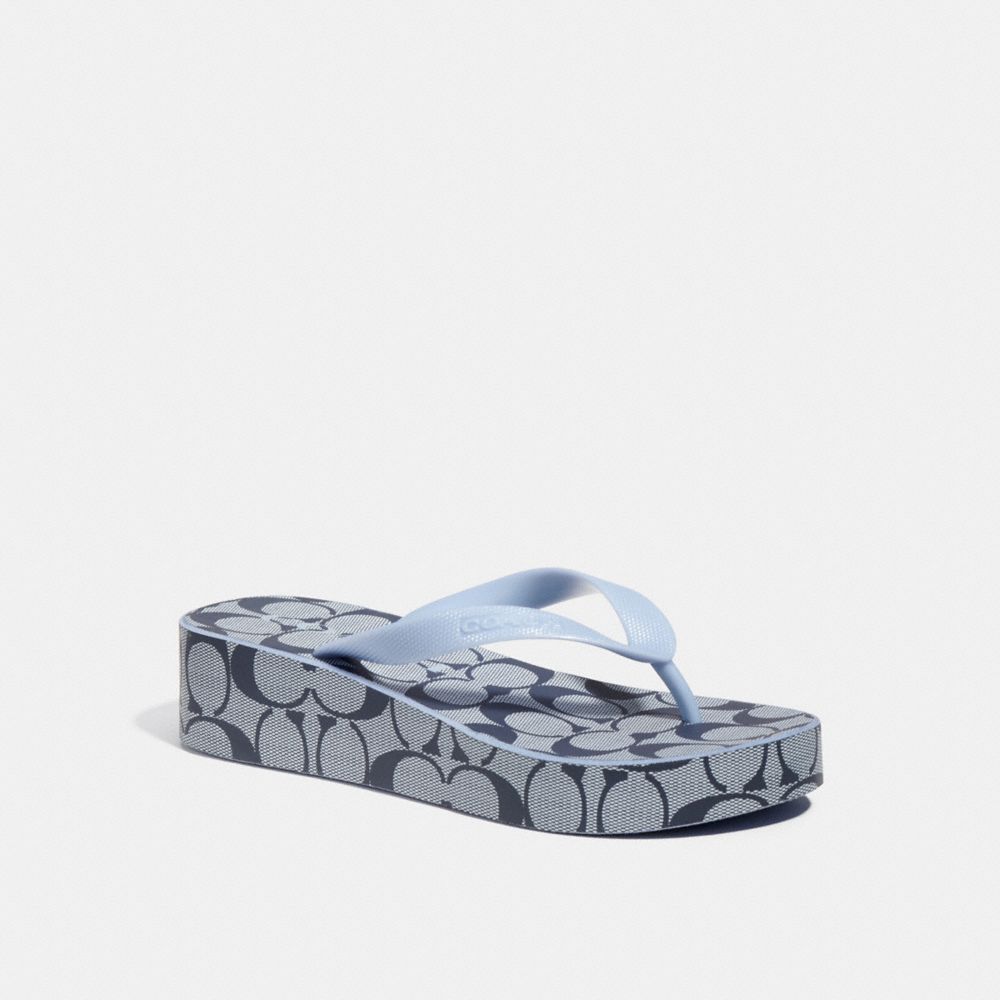 Lynn Flip Flop - CHAMBRAY - COACH C8917