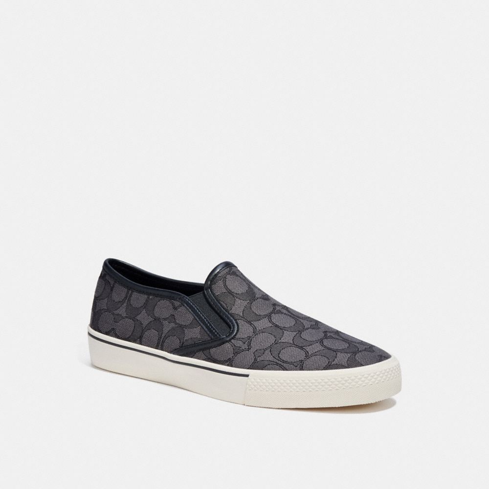 COACH C8958 - Slip On Skate Sneaker BLACK