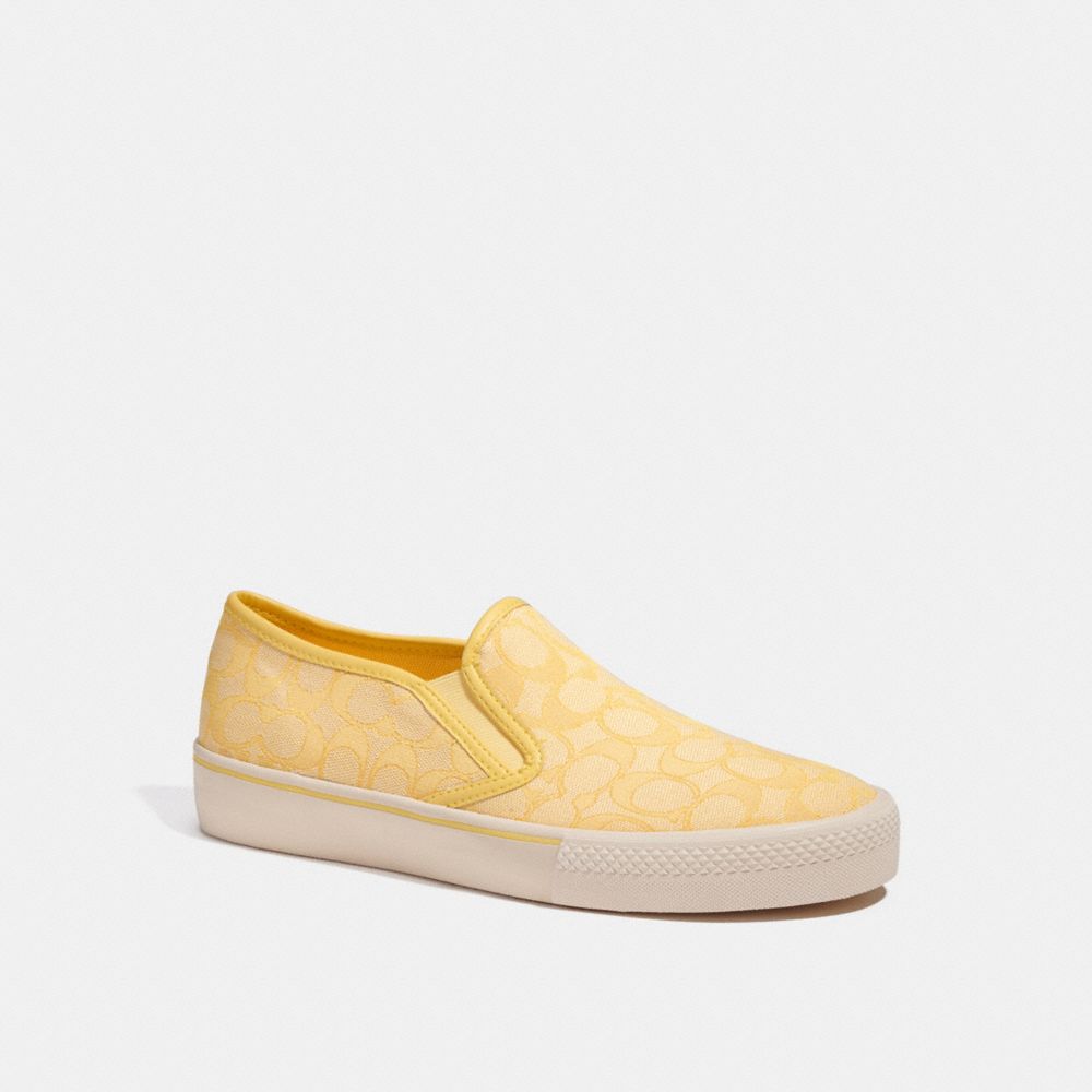 Slip On Skate Sneaker - RETRO YELLOW - COACH C8958