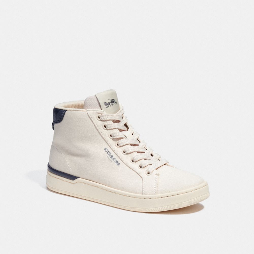 COACH C8959 - Clip High Top Sneaker CHALK