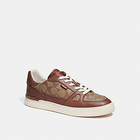 COACH Clip Court Sneaker - SADDLE - C8965