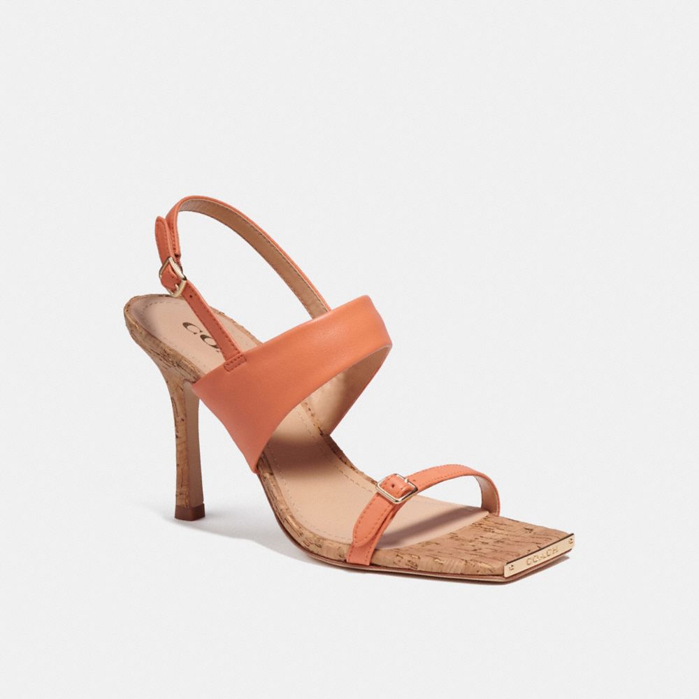 COACH C8992 Kit Sandal Tangerine