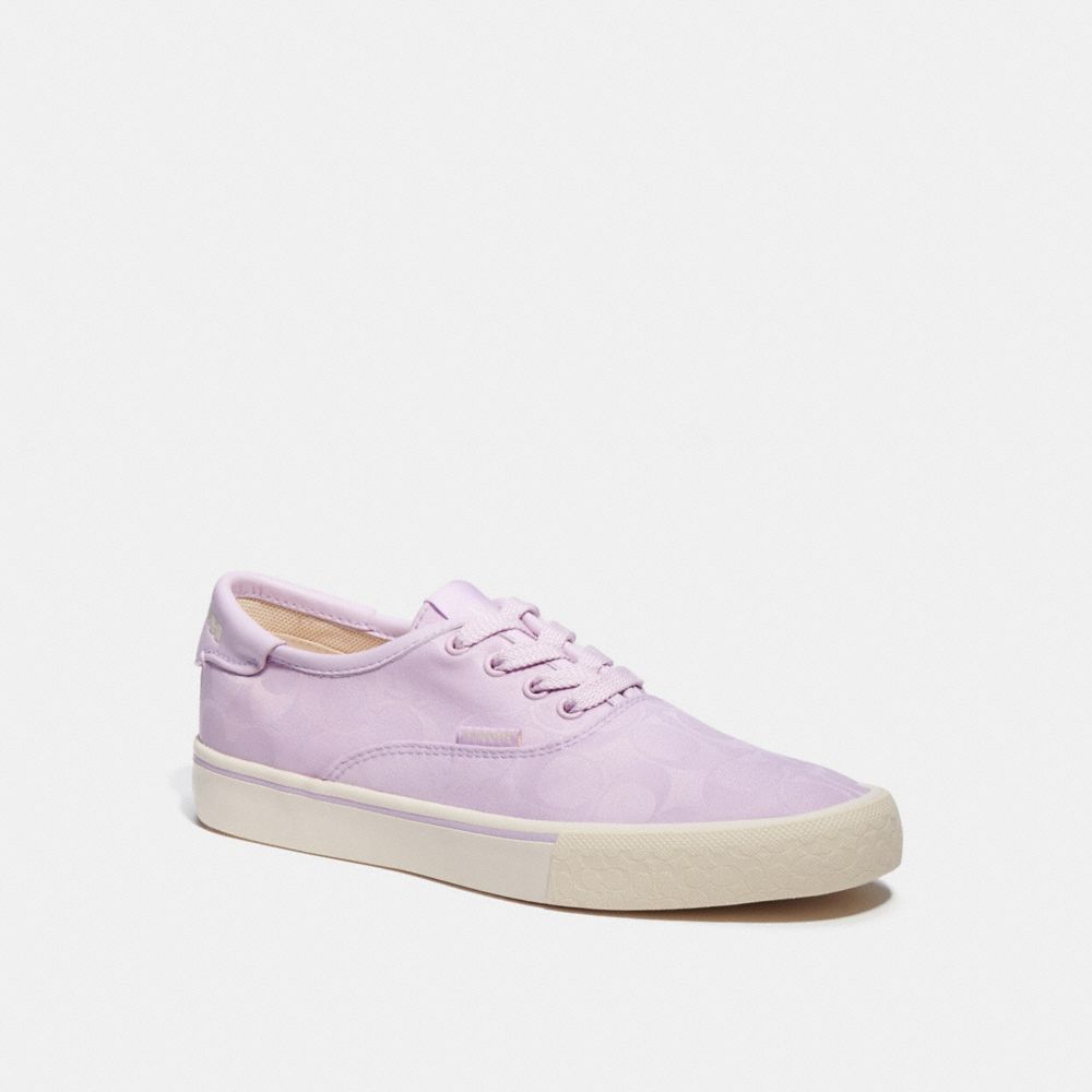 C9054 - Citysole Skate Sneaker In Recycled Signature Jacquard VIOLET