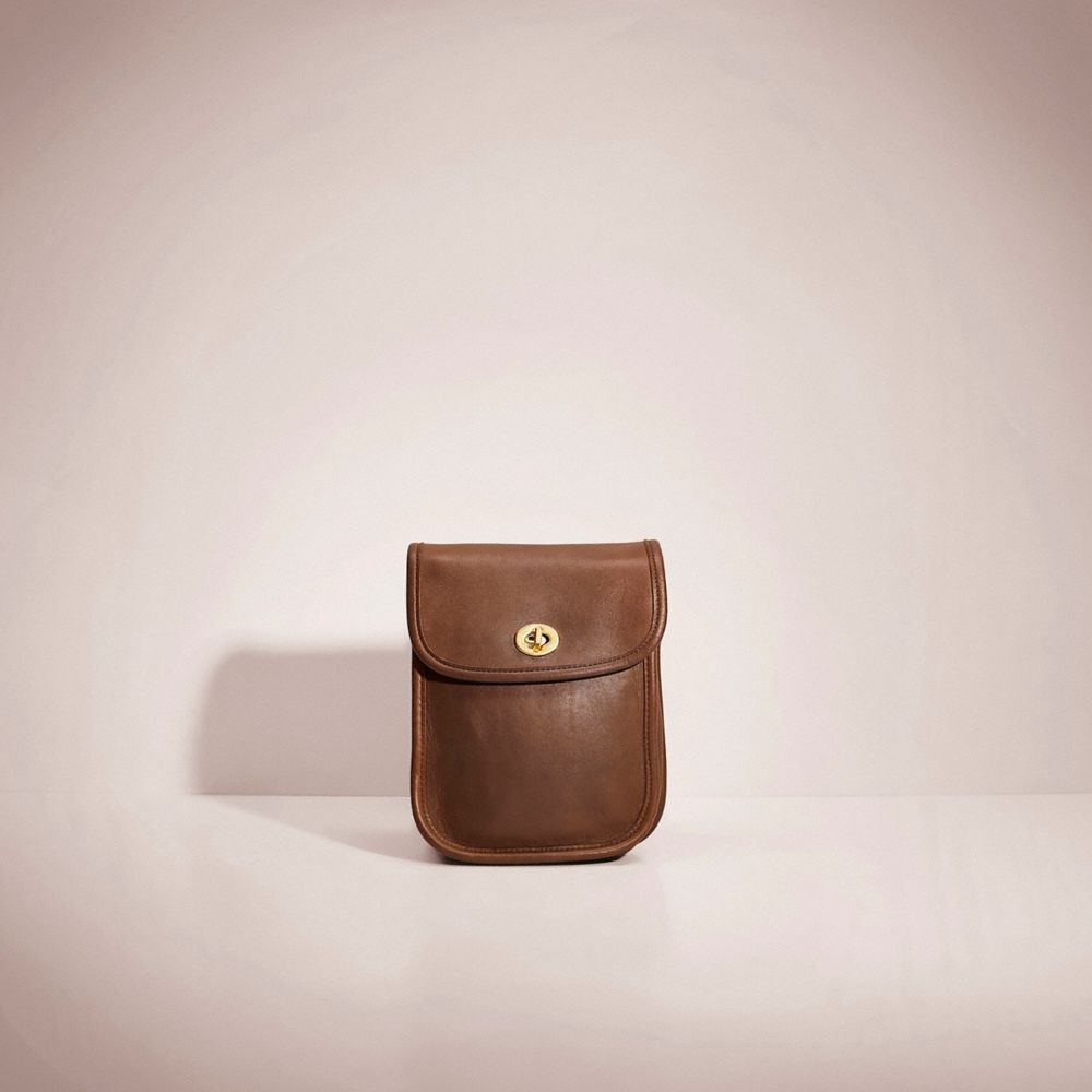 C9106 - Vintage Small Sidepack Brass/Brown