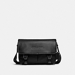 COACH C9157 League Messenger Bag BLACK