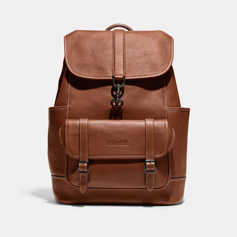 Carriage Backpack - C9169 - Saddle