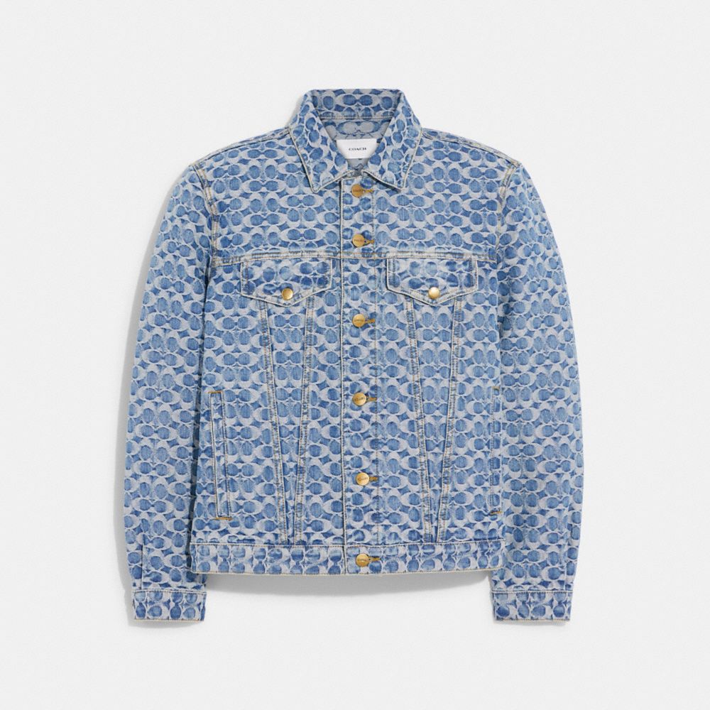 All Over Signature Denim Jacket