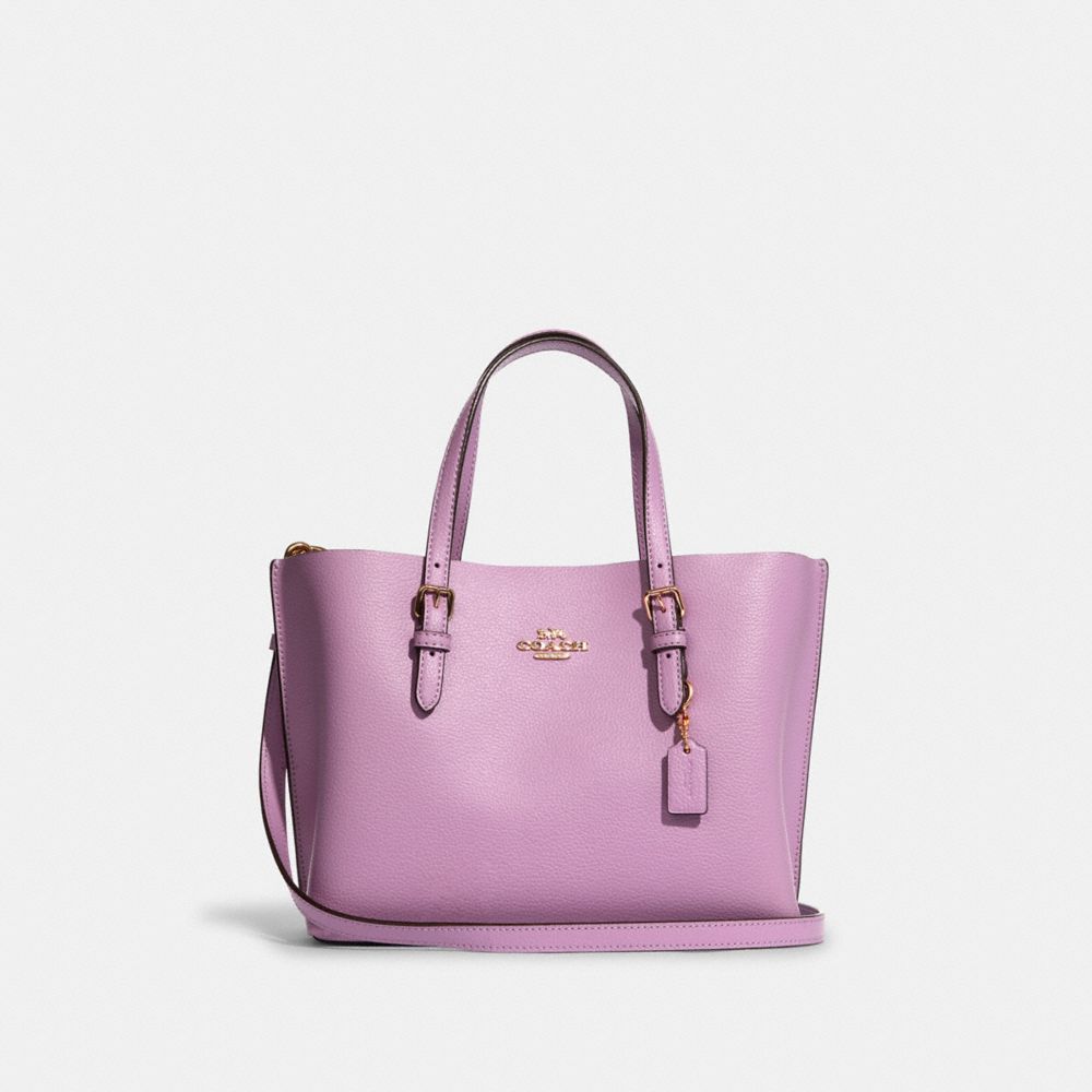 Mollie Tote 25 - C9279 - GOLD/VIOLET ORCHID/WINE