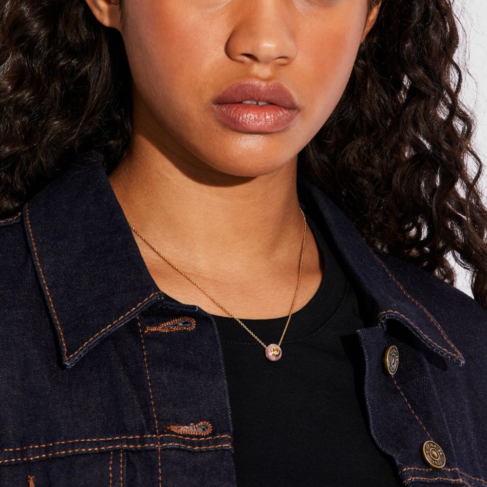 公式 Coach コーチ ネックレス レディース