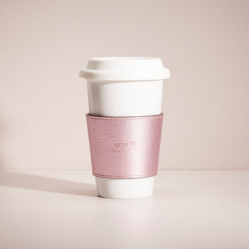 C9394 - Remade Cup Sleeve Pink Metallic