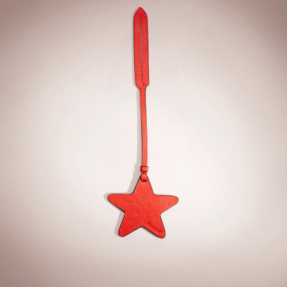 C9400 - Remade Star Bag Charm Red.