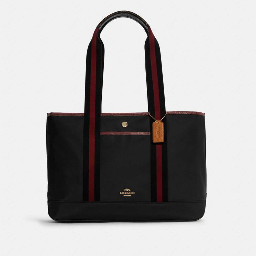 Tote - C9441 - GOLD/BLACK MULTI