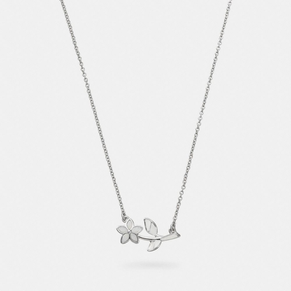 COACH C9475 - Wildflower Necklace SILVER MULTI