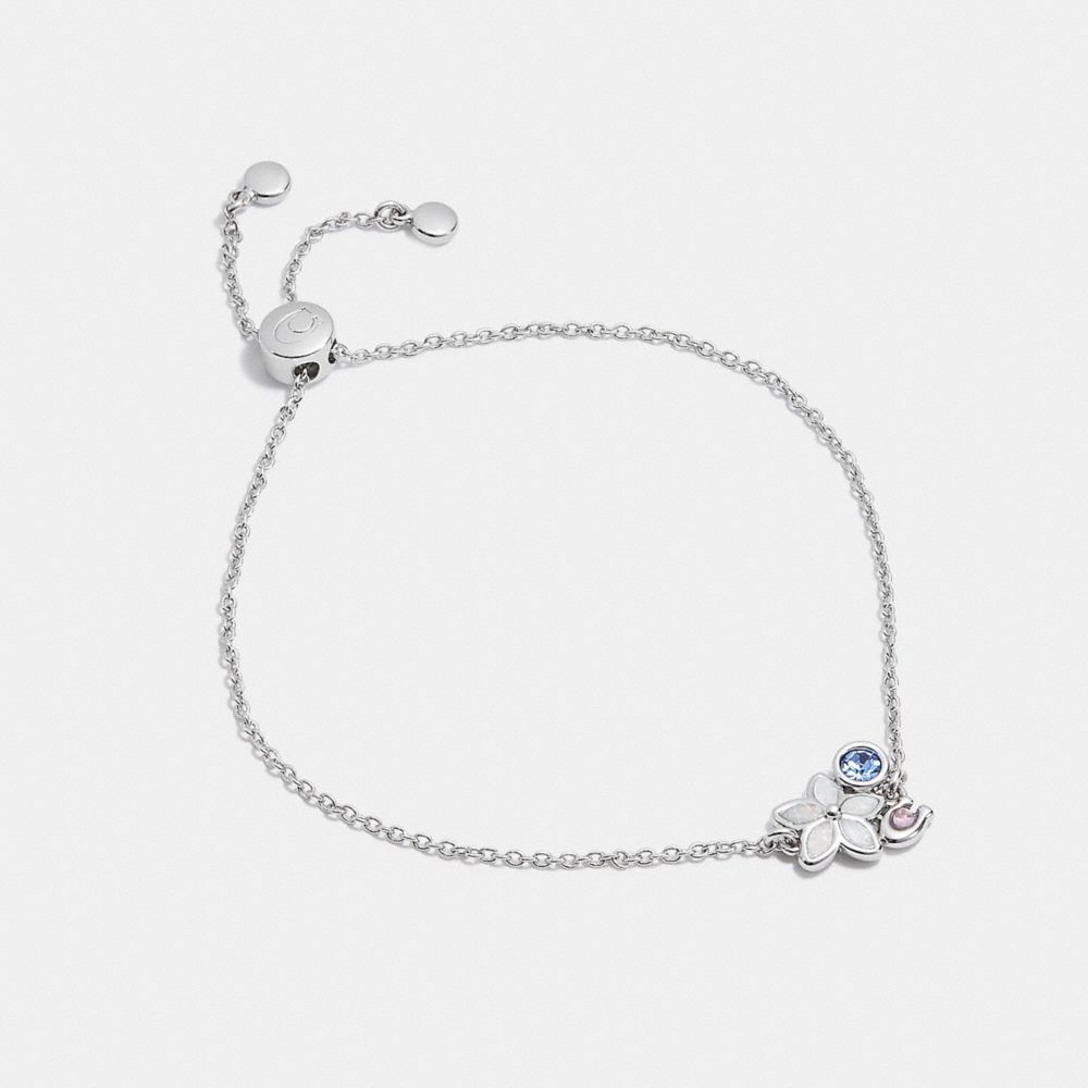 Wildflower Cluster Bracelet - SILVER MULTI - COACH C9476