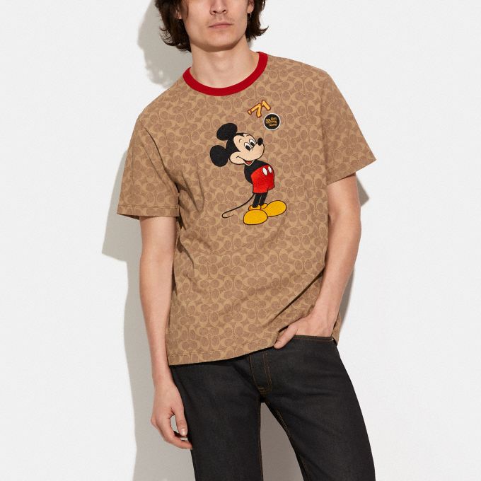 Coach Disney コーチ ディズニー Tシャツ ミッキー O9ggwsi1ez Www Bugacpusztahaza Hu