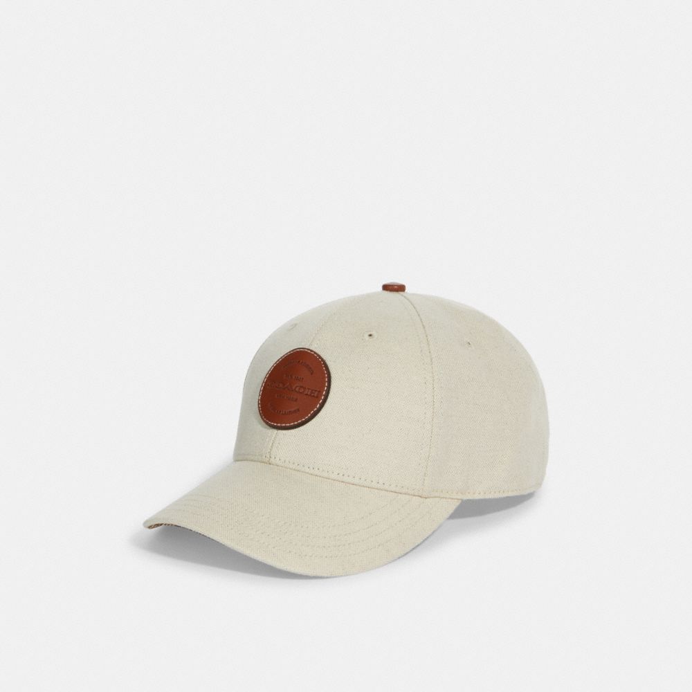 Canvas Baseball Cap - C9499 - Natural