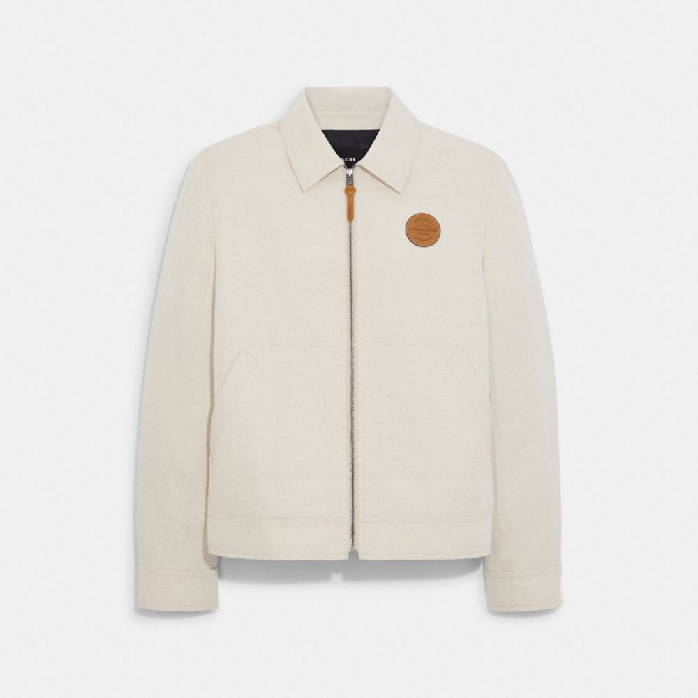 Canvas Blouson Jacket - NATURAL - COACH C9500