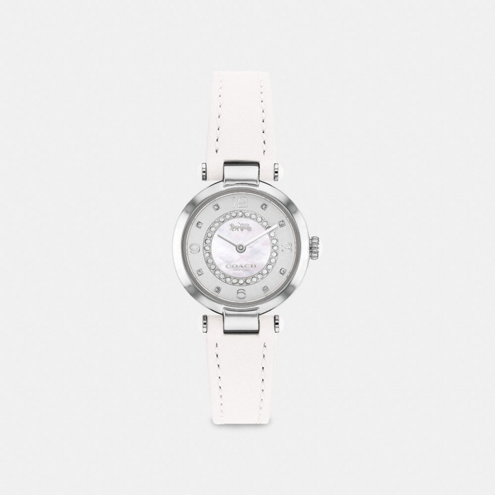 COACH C9537 Cary Watch, 26 Mm White