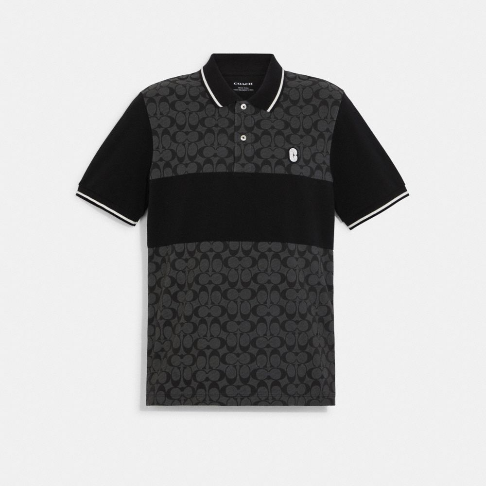 Signature Polo - C9605 - Charcoal Signature