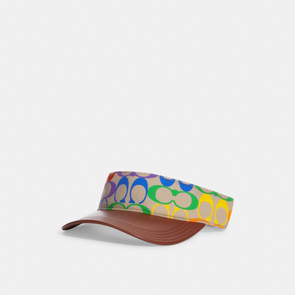 Rainbow Signature Visor - C9606 - Multicolor