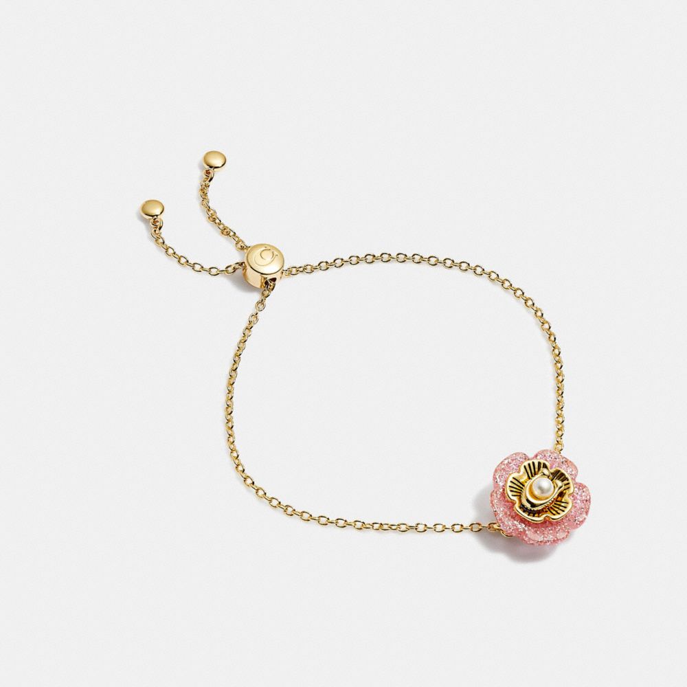 C9618 - Tea Rose Bracelet GOLD/PINK