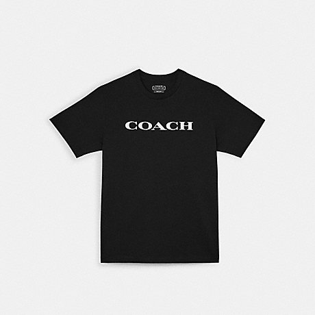 COACH Essential T Shirt - BLACK - C9693