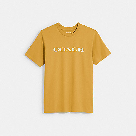 COACH C9693 Essential T Shirt In Organic Cotton Orange