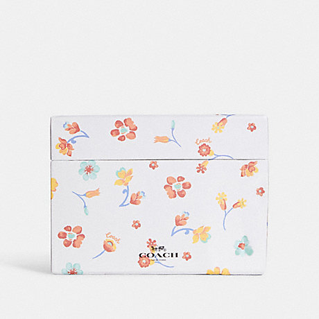 COACH C9699 Boxed Notecards With Mystical Floral Print CHALK-PINK