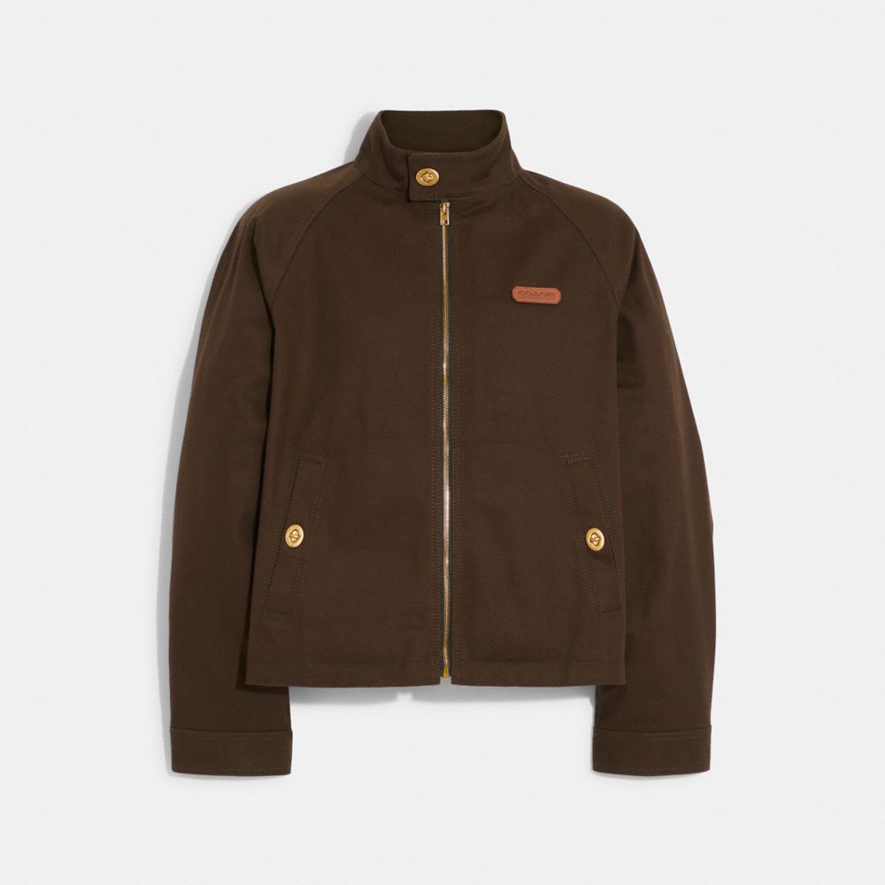 C9700 - Harrington Jacket Deep Brown