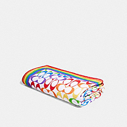 Rainbow Signature Towel - C9774 - MULTI