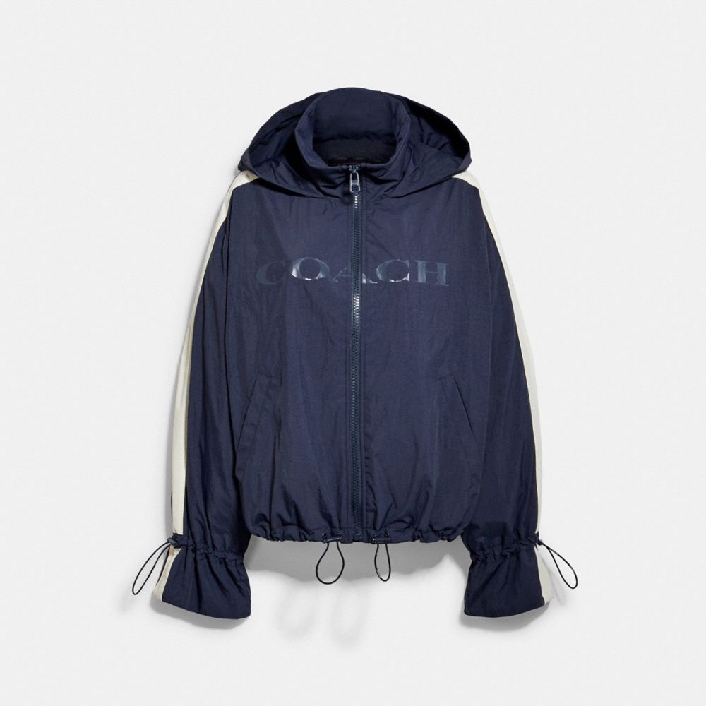 COACH Tonal Windbreaker - NAVY - C9778