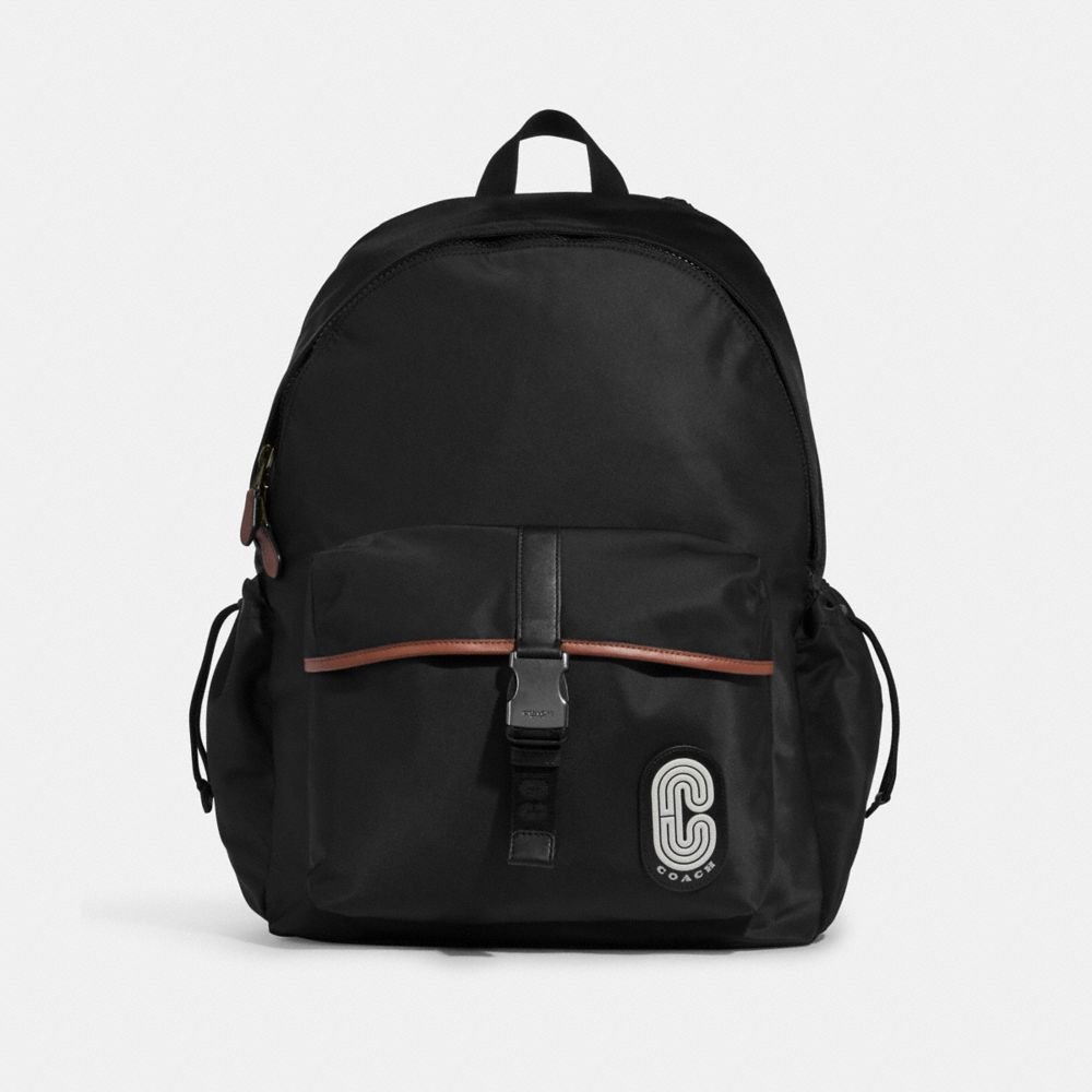 COACH C9834 Max Backpack GUNMETAL/BLACK