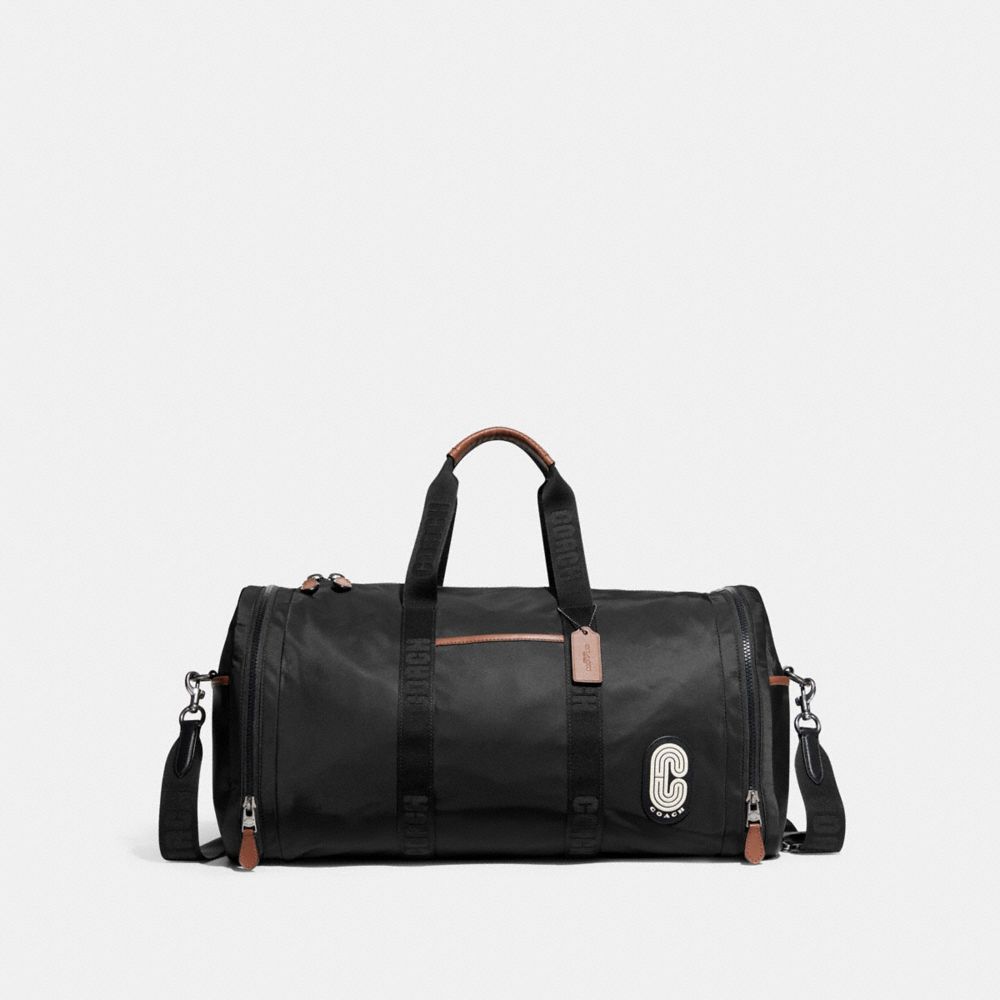 COACH C9835 Max Gym Bag Gunmetal/Black