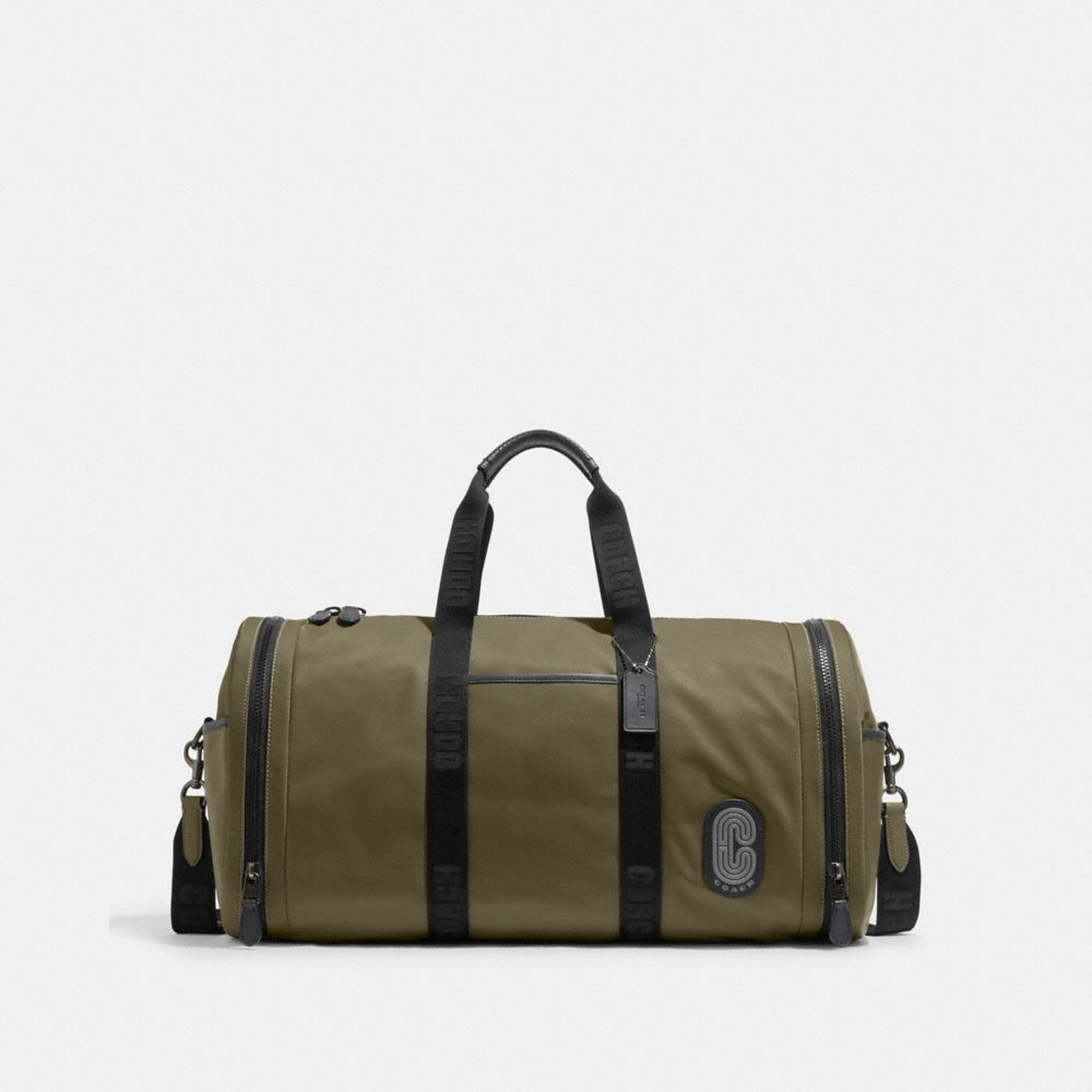 COACH C9835 Max Gym Bag GUNMETAL/OLIVE DRAB