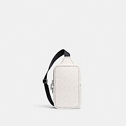 Sullivan Pack In Signature Canvas - C9867 - Silver/Chalk