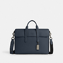 Sullivan Portfolio Brief - C9875 - Gunmetal/Denim